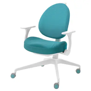 GUNRIK children's desk chair, turquoise, Width 58 x Depth 63 x Height 102 cm