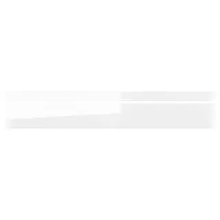 FÖRBÄTTRA cover panel for lighting, high-gloss white, 221 cm