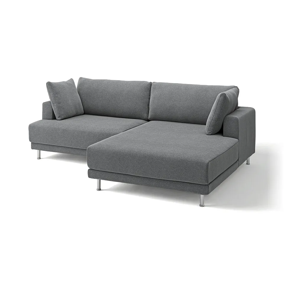A grey UPPÅKRA sectional sofa with a modern, inviting design.
