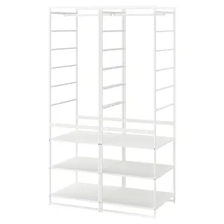 JONAXEL wardrobe combination, white, 99x51x173 cm