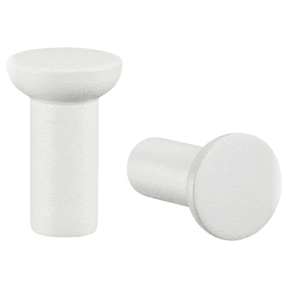 NYDALA Knob, white, 16 mm