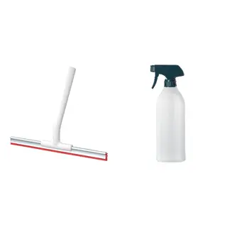 LILLNAGGEN/PEPPRIG set: squeegee + spray bottle, Length 20 x Width 25.5 cm
