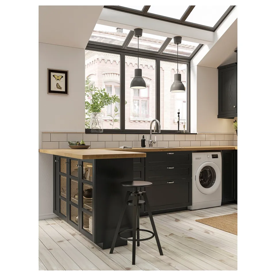SÄLJAN Worktop, oak effect/laminate, 186x3.8 cm