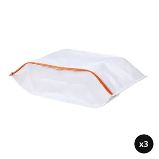 PÄRKLA set: shoe bag x3, 48x22 cm