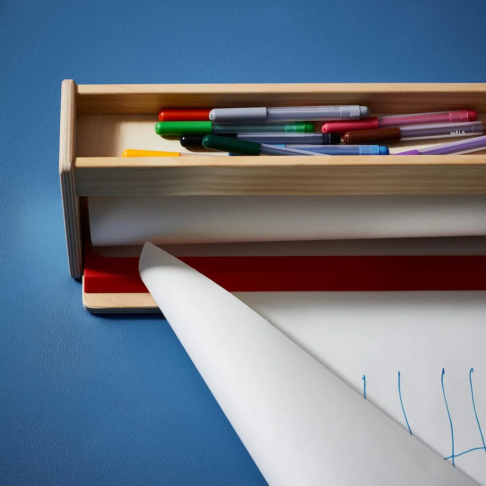 part: MÅLA paper roll holder with storage