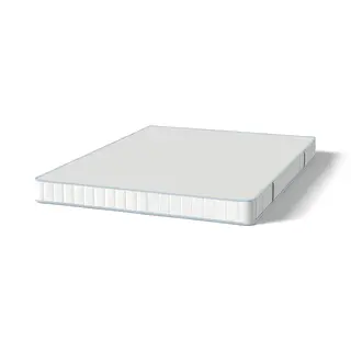 BRUKSVARA pocket sprung mattress, extra firm white, Length 200 x Width 150 cm