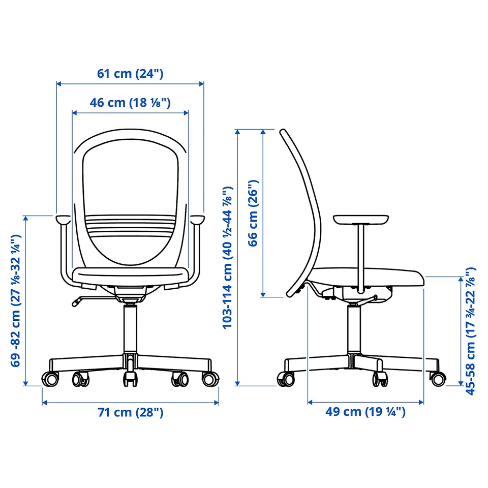 TROTTEN / FLINTAN Desk and chair, electric/white beige, 120x70 cm