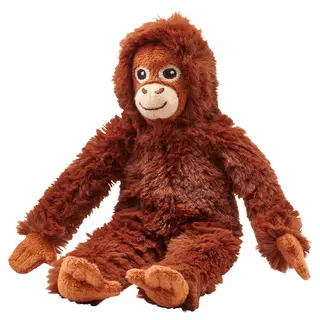 DJUNGELSKOG soft toy, mini/orangutan, 20 cm