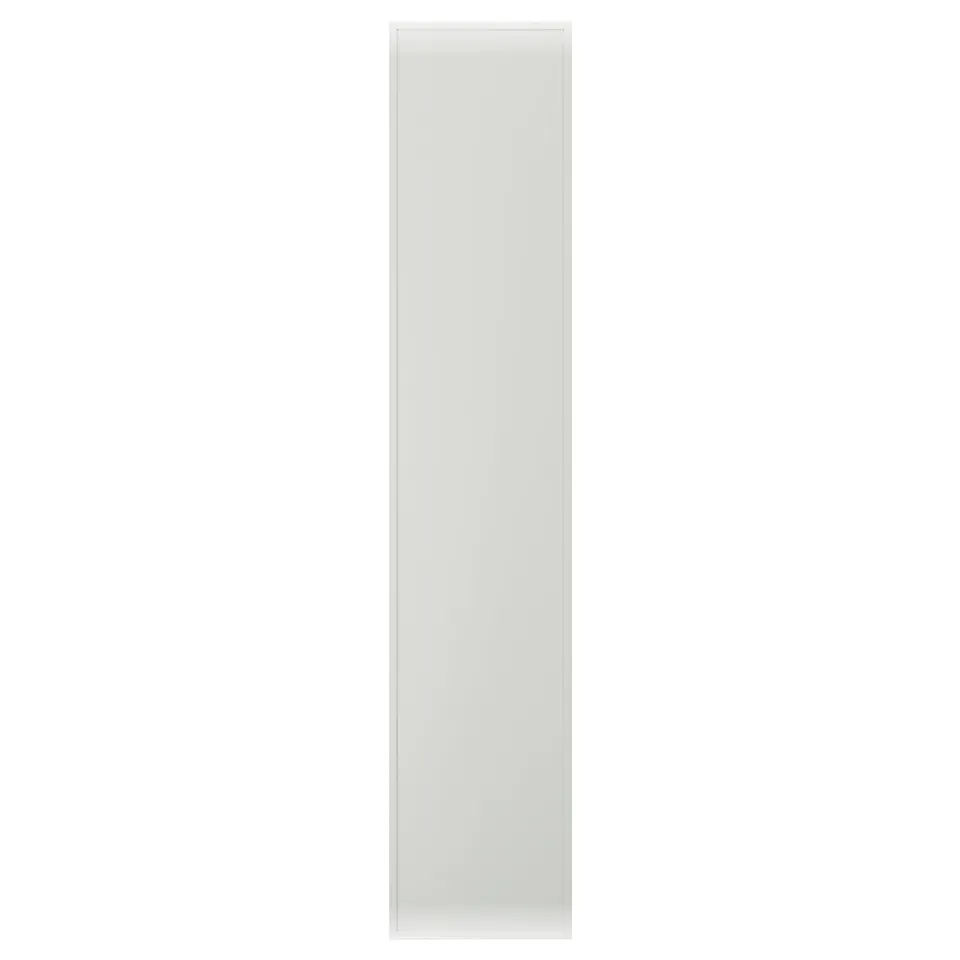 ASPUDDEN Door, light grey, 40x200 cm