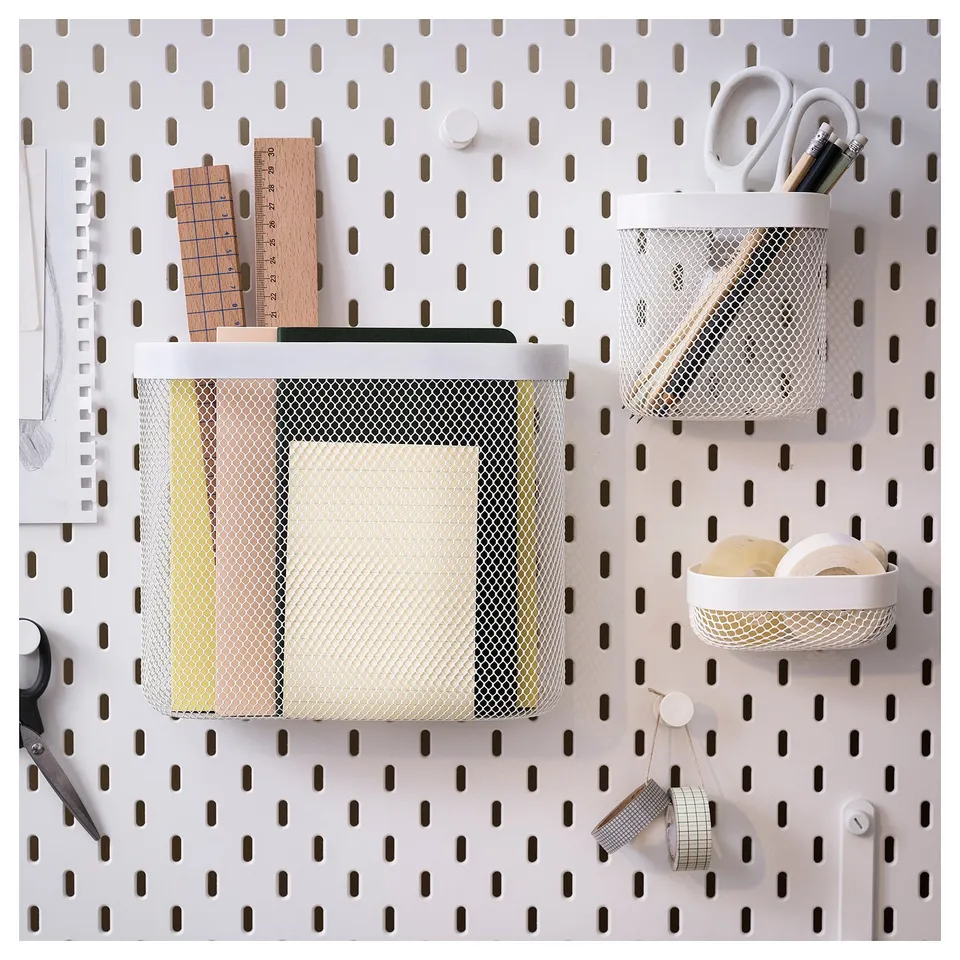 part: SKÅDIS storage basket, set of 3