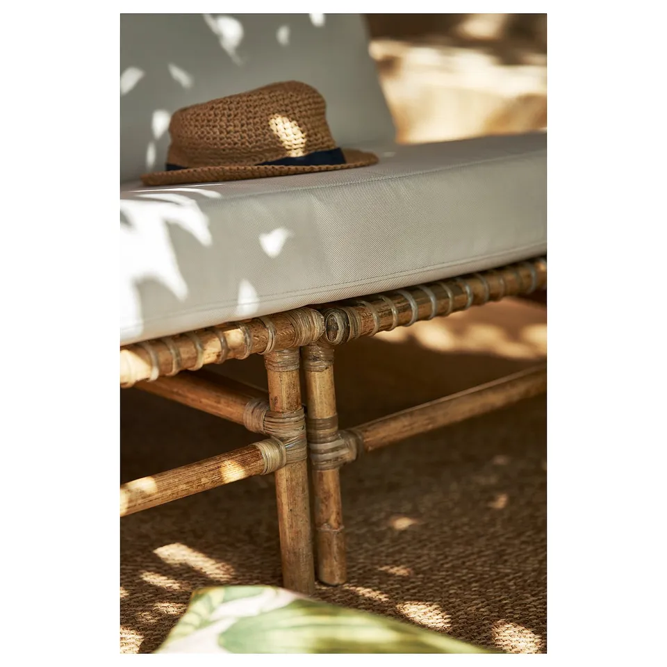 TVARÖ Seat sec for modular sofa, outdoor, brown