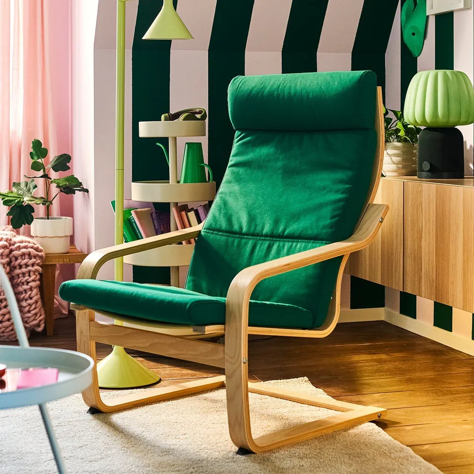 part: POÄNG armchair cushion