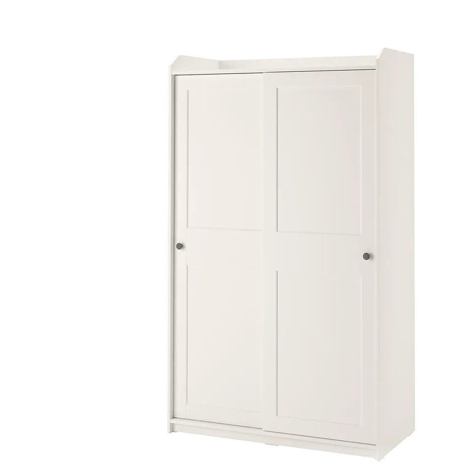 part: HAUGA wardrobe with sliding doors
