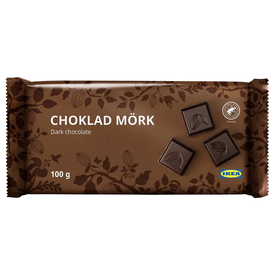 Ikea dark chocolate 100g