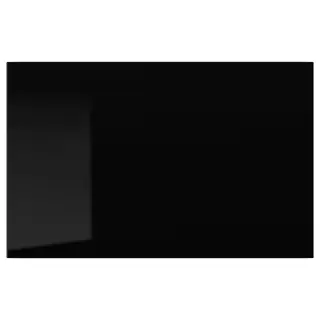 SELSVIKEN door/drawer front, high-gloss black, 60x38 cm