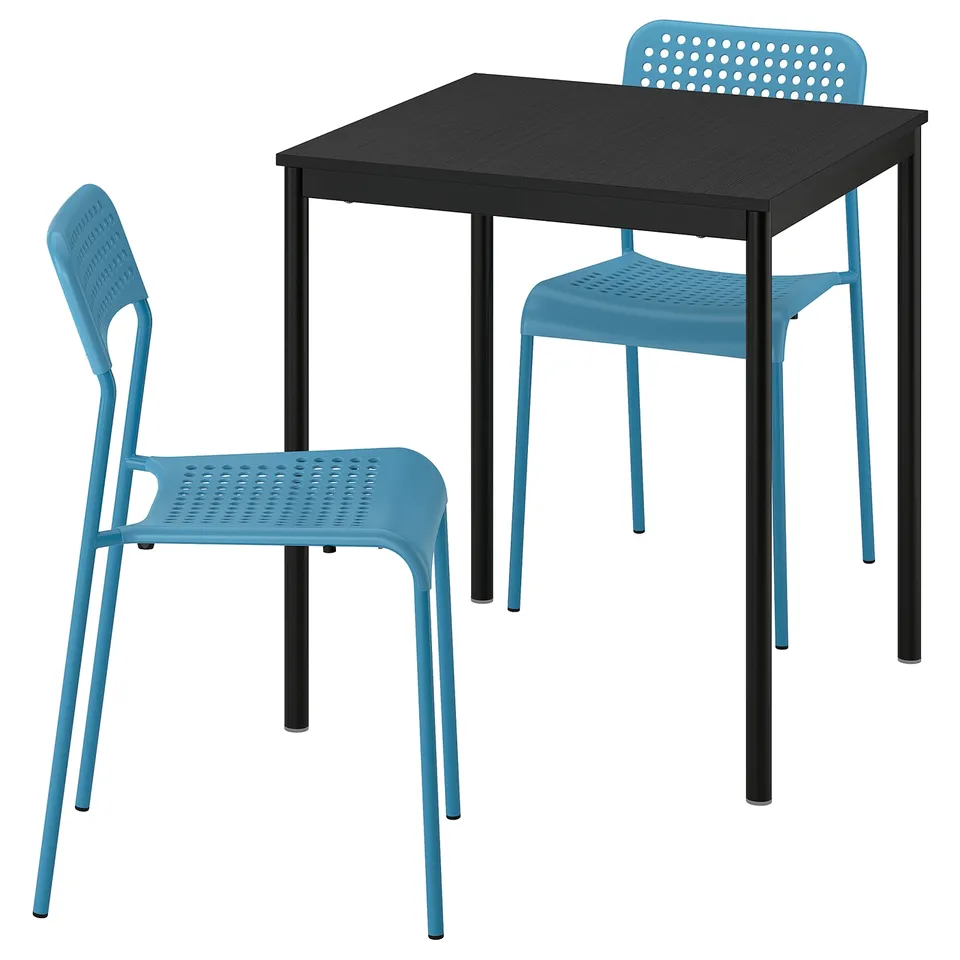 part: SANDSBERG table and 2 chairs