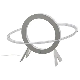 AFTONSPARV LED decoration lighting, planet shape multicolour, Height 24.8 x Length 37.9 x Width 2.1 cm