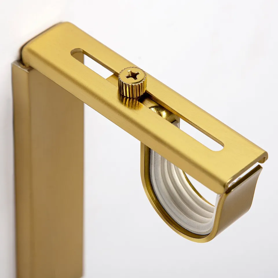 Gold curtain rod bracket