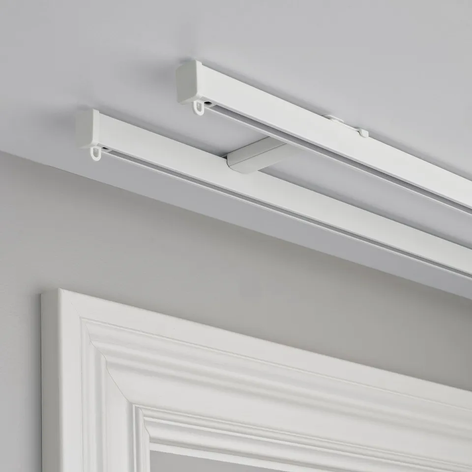 VIDGA ceiling brackets for dual layer curtain rails