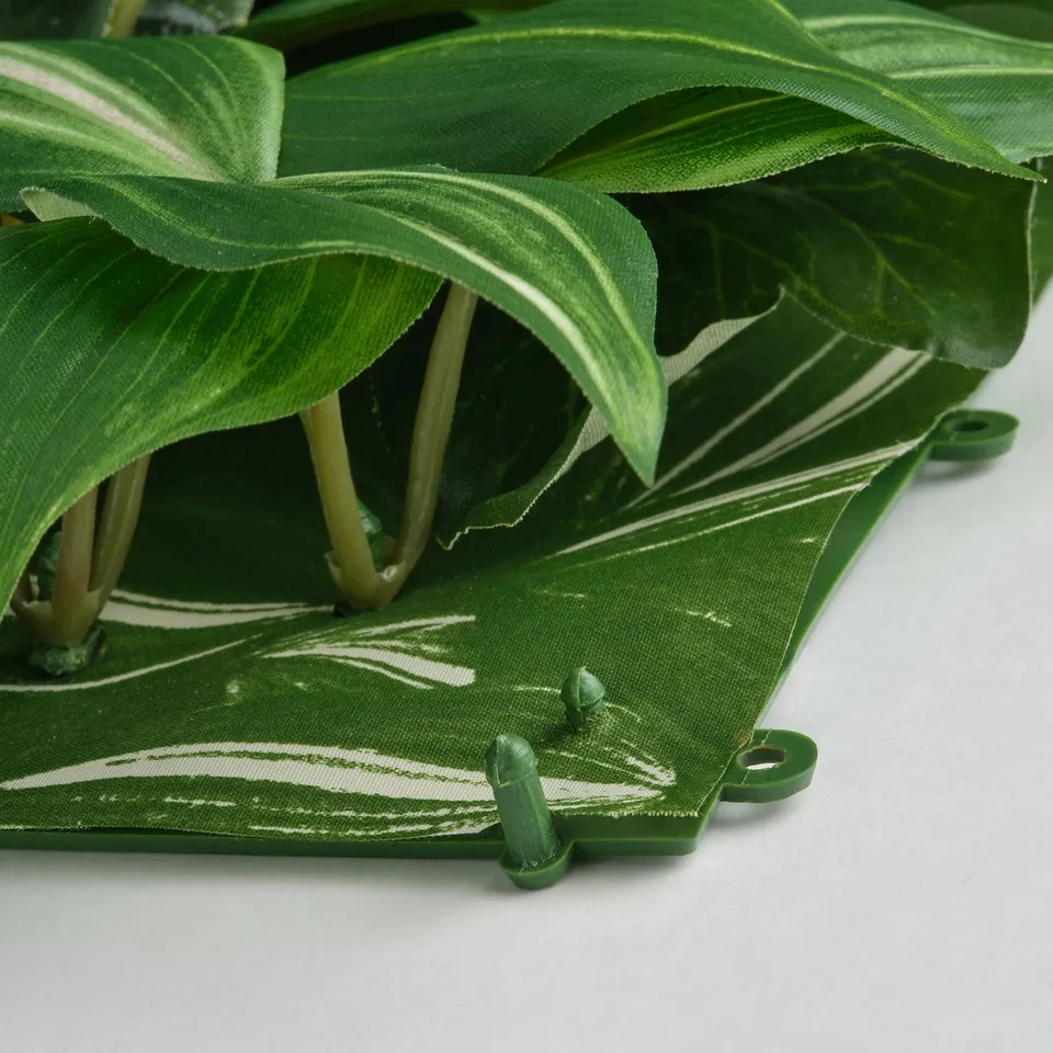 FEJKA Artificial plant, wall mounted in/outdoor/foliage, 25x25 cm