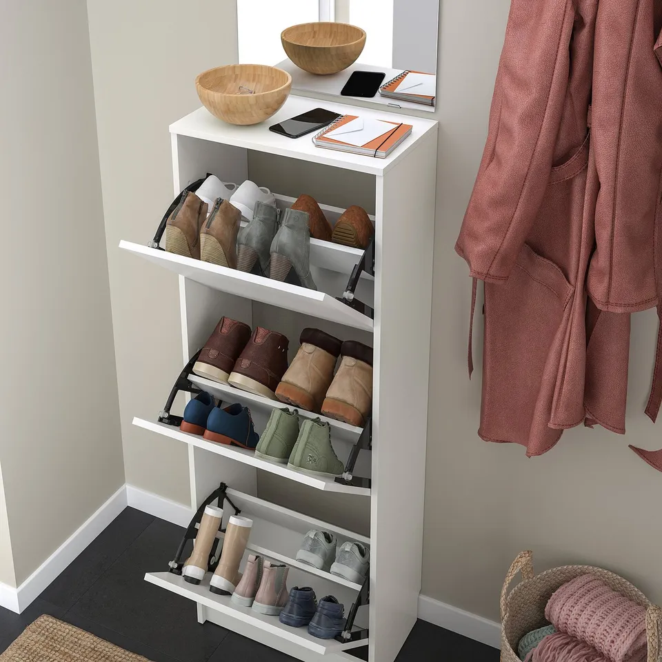 part: BISSA shoe cabinet with 3 compartments
