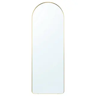 LINDBYN mirror, gold-colour, 60x170 cm