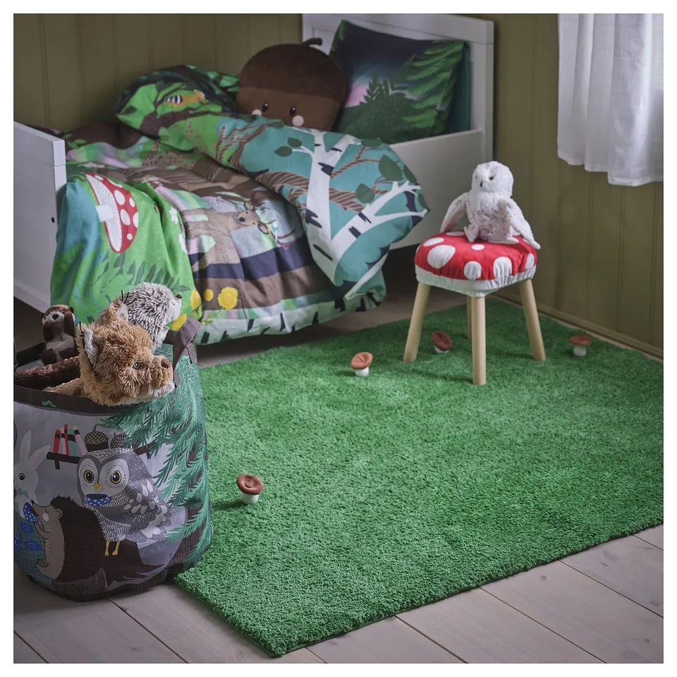 part: SKOGSDUVA rug, high pile