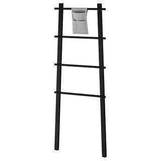 VILTO towel stand, black