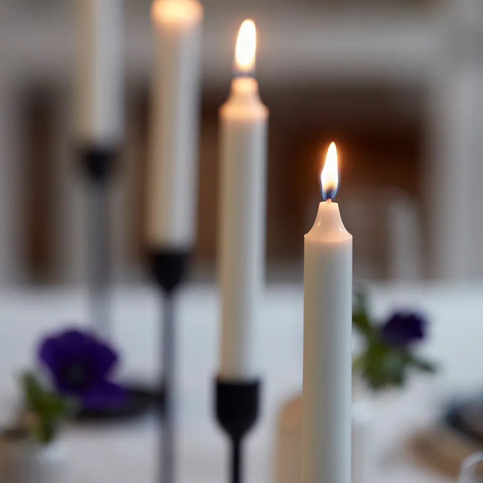 part: JUBLA unscented household candle