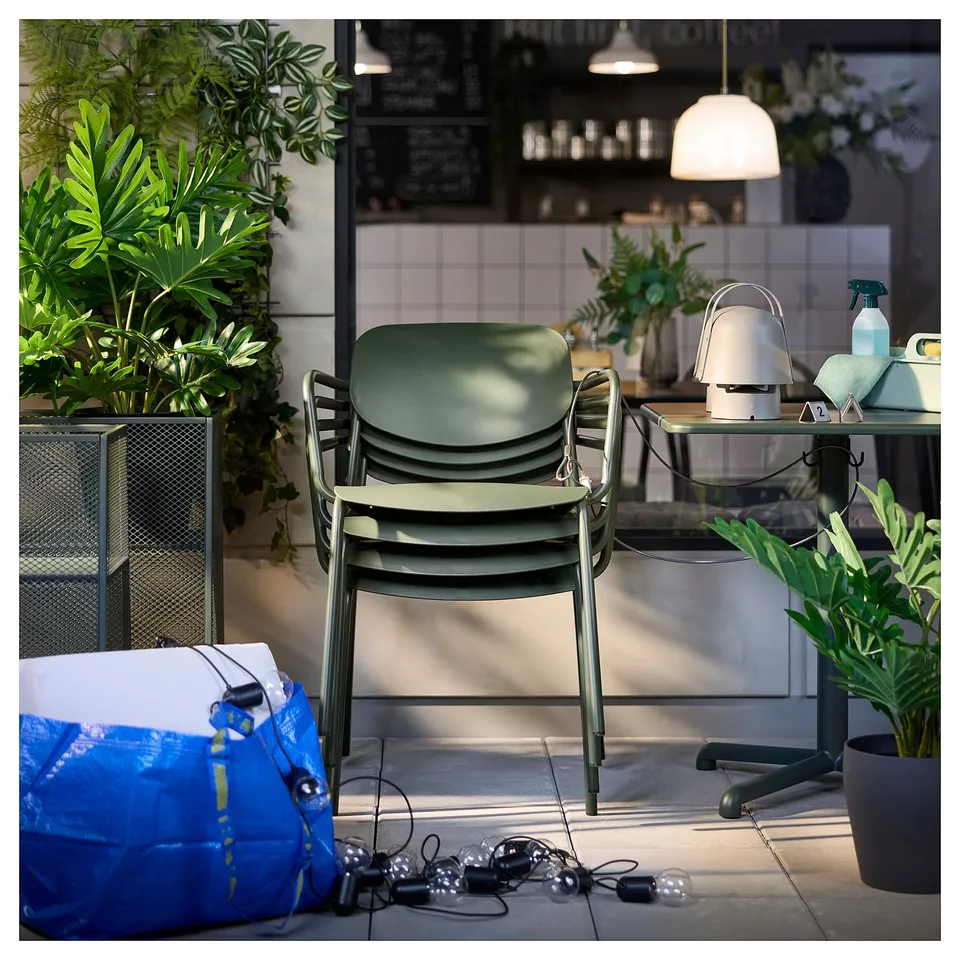 part: VISINGSÖ chair with armrests