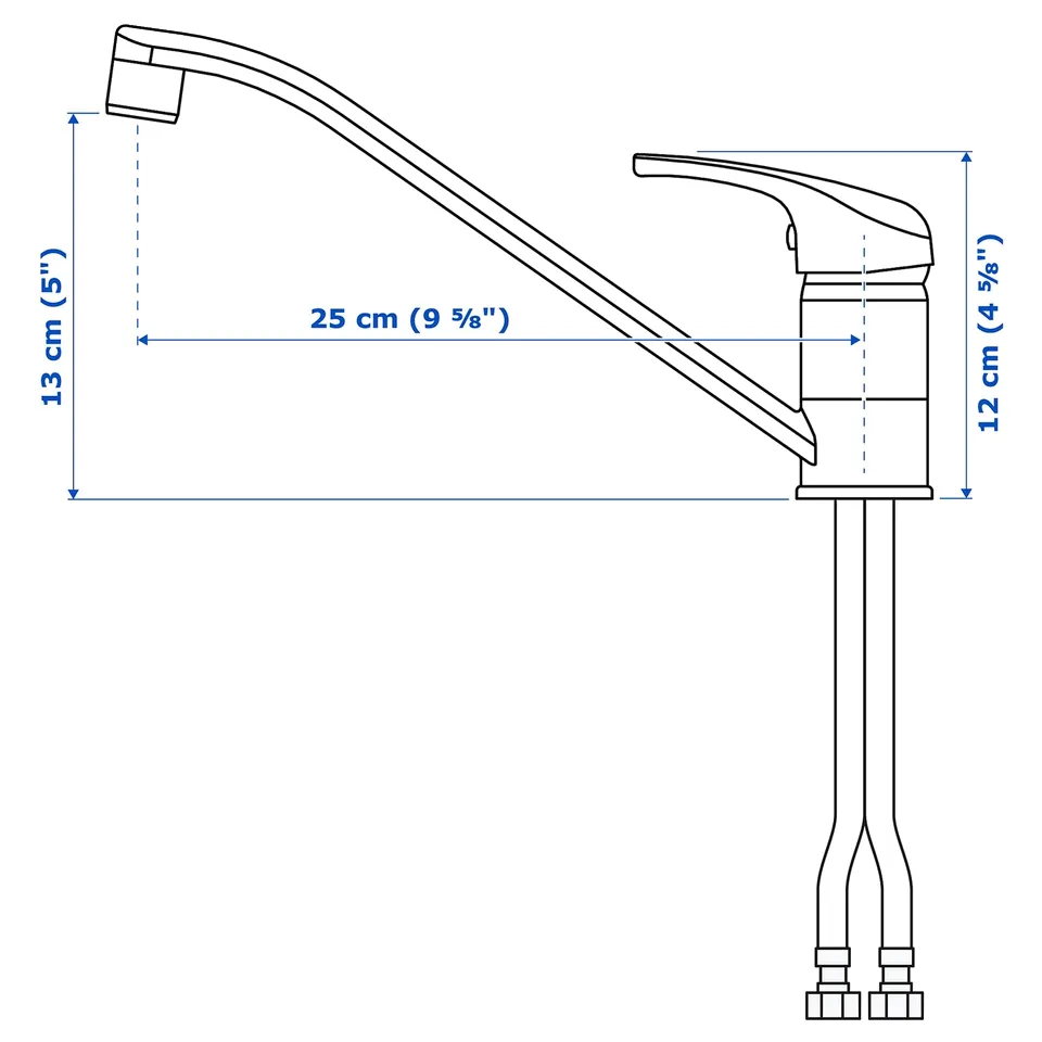 part: LAGAN single-lever kitchen mixer tap