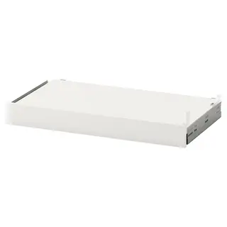 UTRUSTA pull-out shelf, white, 60x37 cm