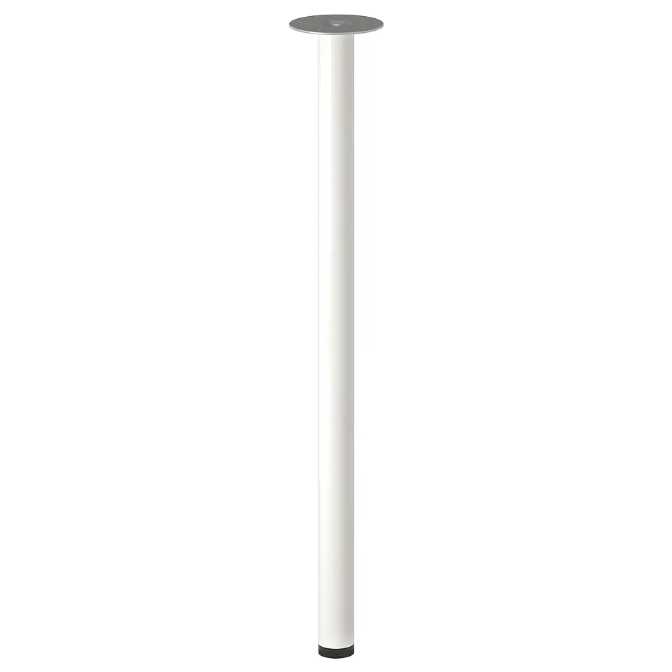 ANFALLARE / ADILS Desk, bamboo/white, 140x65 cm