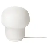 TOKABO table lamp, glass opal white
