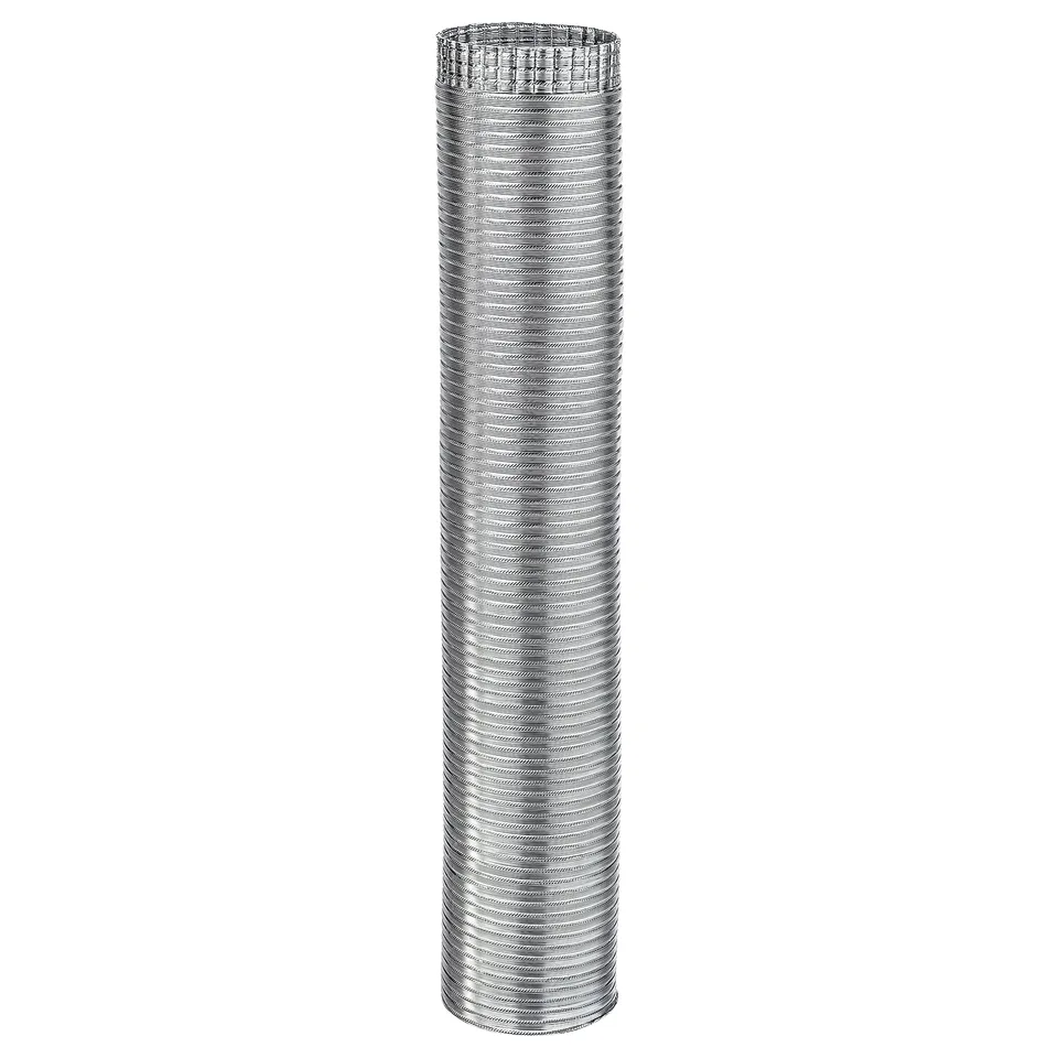 NYTTIG TUB 125, silver cylindrical mesh roll, metal.