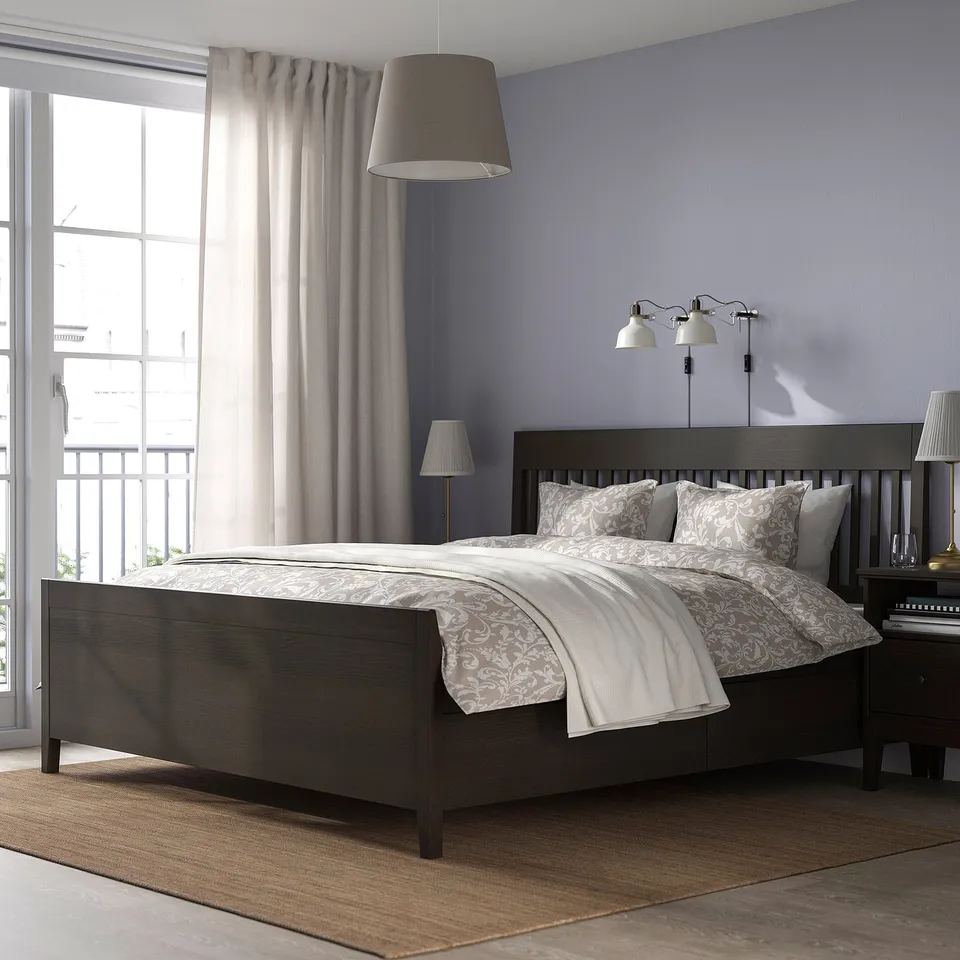 part: IDANÄS bed frame with storage