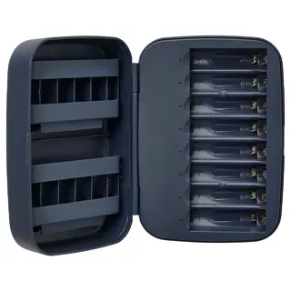 LITOSFÄR battery charger with storage, dark blue