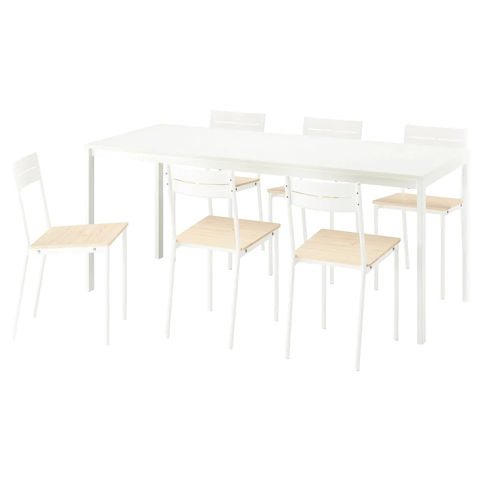 part: VIHALS table and 6 chairs