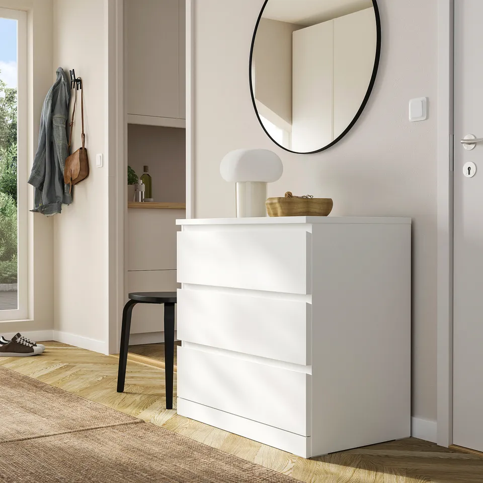 part: MALM chest of 3 drawers