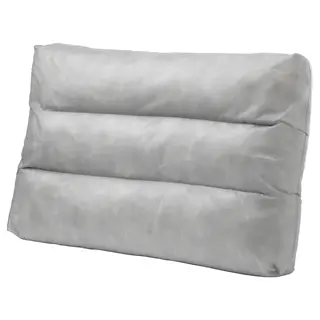 DUVHOLMEN inner cushion for back cushion, outdoor grey, 62x44 cm