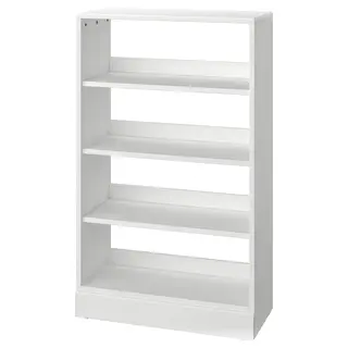 HAVSTA shelving unit with plinth, white, 81x37x134 cm