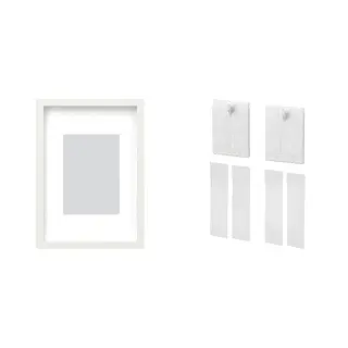 frame + adhesive hook ×2