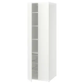 LASTARE wardrobe combination, white, 60x62x201 cm