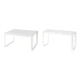 VARIERA set: shelf insert x2, white, 32x28x16 cm