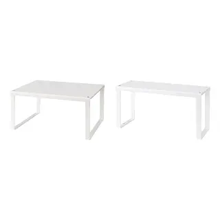 VARIERA set: shelf insert x2, white, 32x28x16 cm