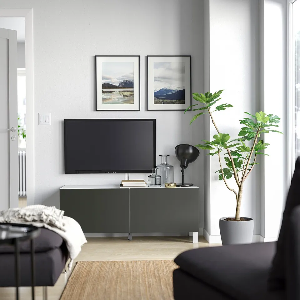 part: BESTÅ TV bench with doors