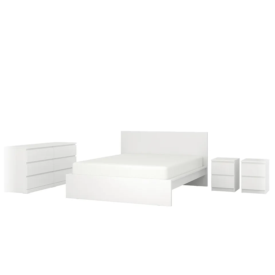 part: MALM bedroom furniture, set of 4