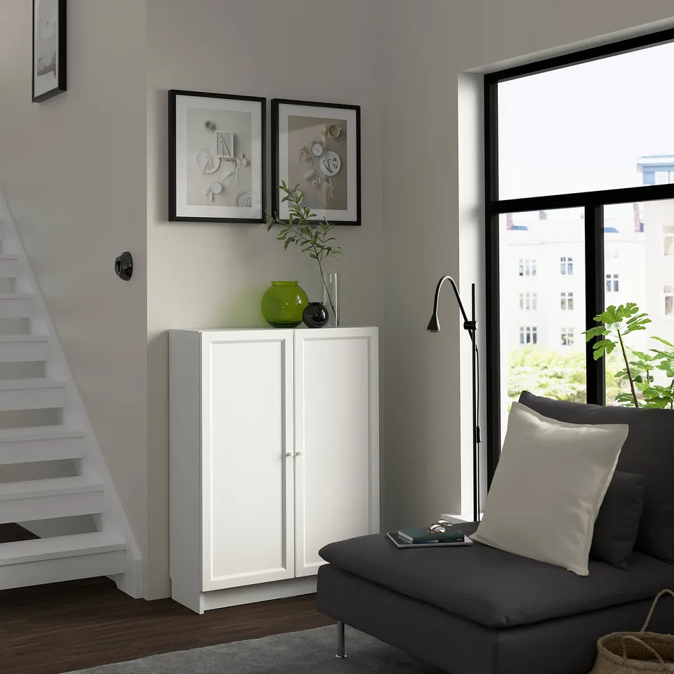 part: BILLY / OXBERG bookcase with doors
