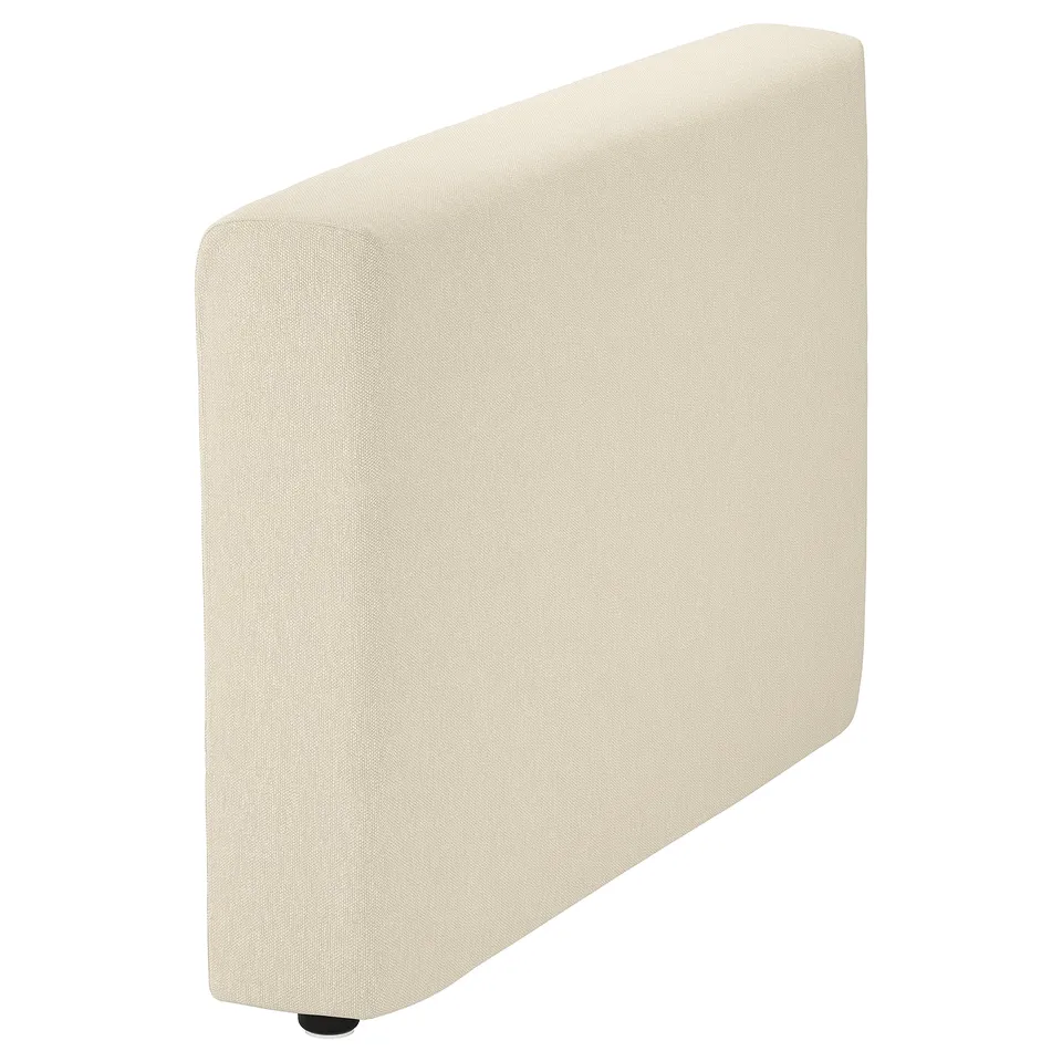 VIMLE Armrest, Knäbäck light beige