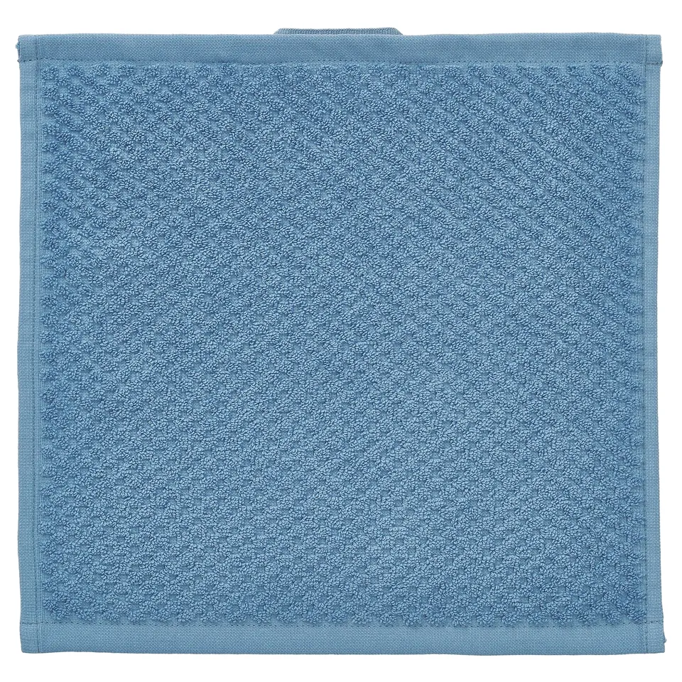 GULVIAL beige towel, square, soft 100% cotton, medium thick.